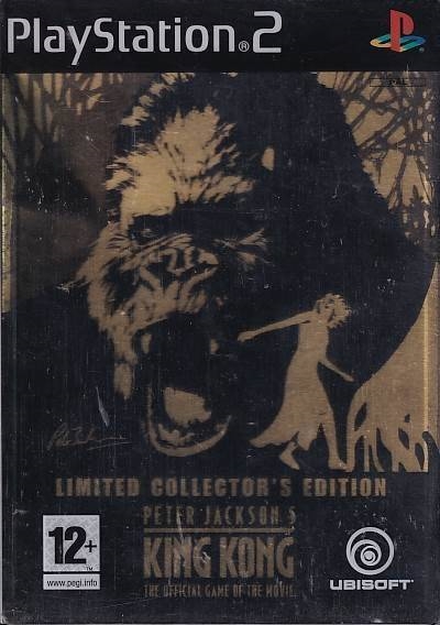 Peter Jacksons King Kong The Official Game of The Movie Limited Collectors Edition - Steelcase - PS2 (B Grade) (Genbrug)